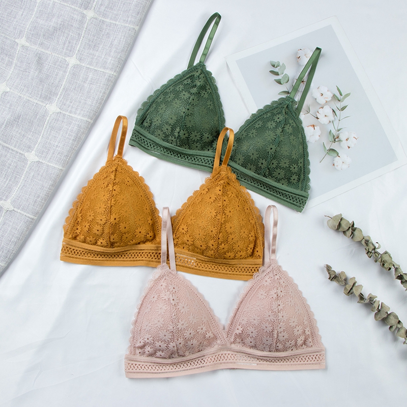 Sexy Floral Lace Bra Top For W - огляд і ціна Underwire Bra Padded