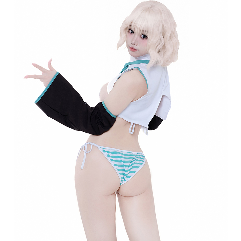 SENMHS Anime Sexy Miku Uniform - огляд і ціна Lace Bralette Set